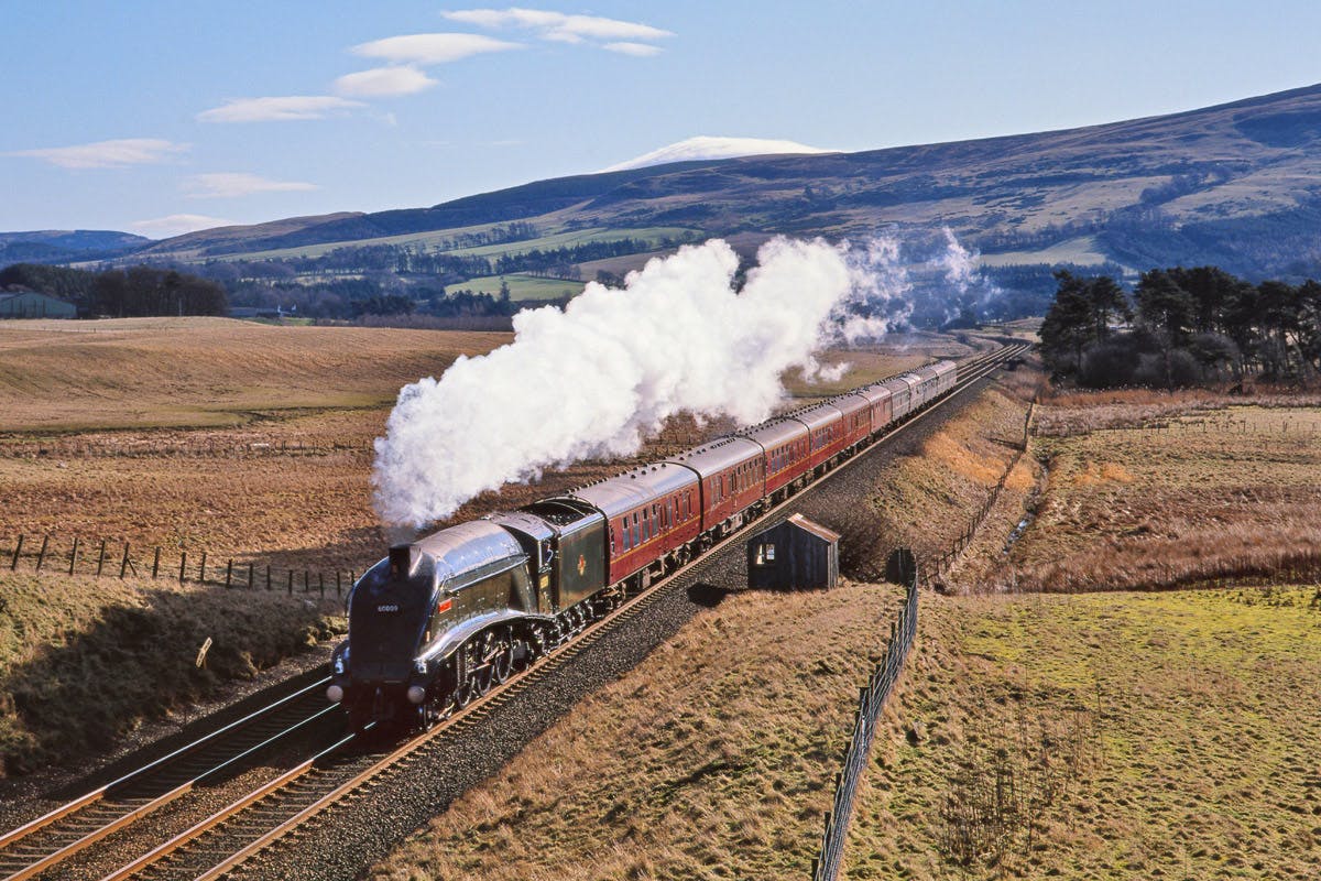 steam train trips from london