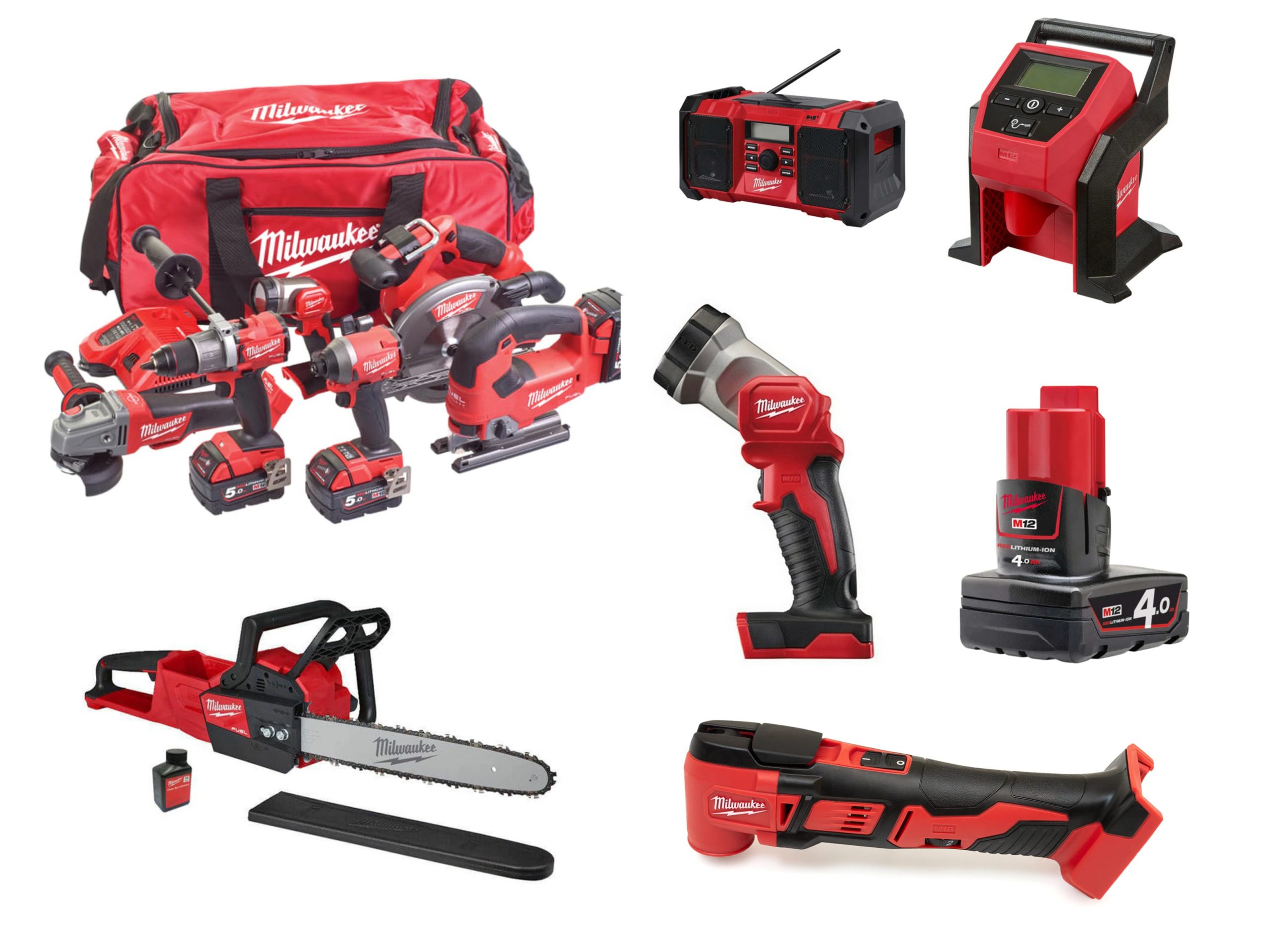 HUGE Milwaukee Tool Bundle (DRAWN 08.05.21) Bounty Competitions