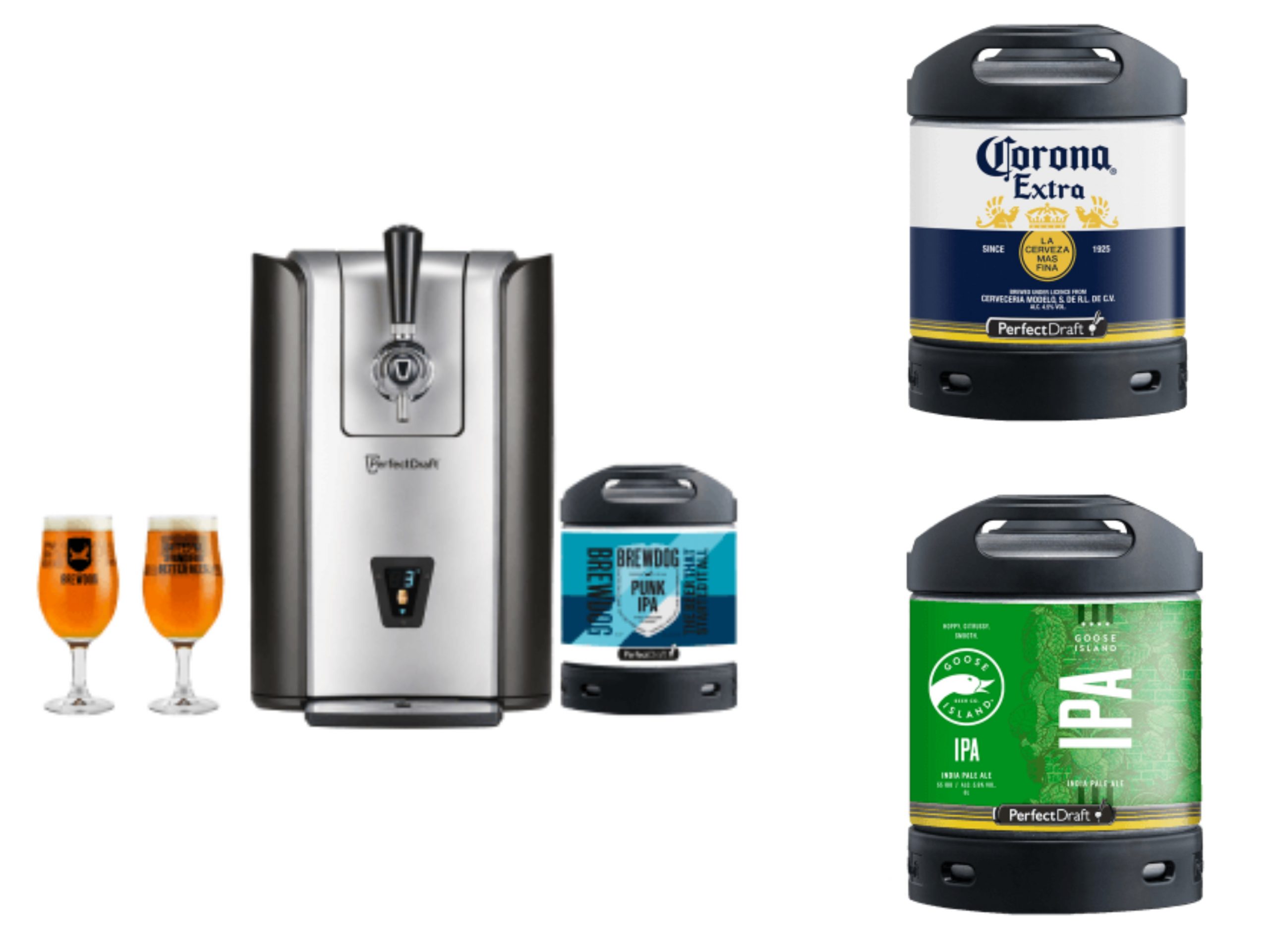 Philips PerfectDraft Pro Glass and Keg Bundle 2 (DRAWN 05.08.22