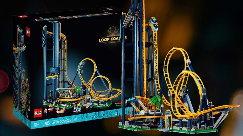 LEGO Loop Roller Coaster (Inc electric motor and battery) (DRAWN 07.10.